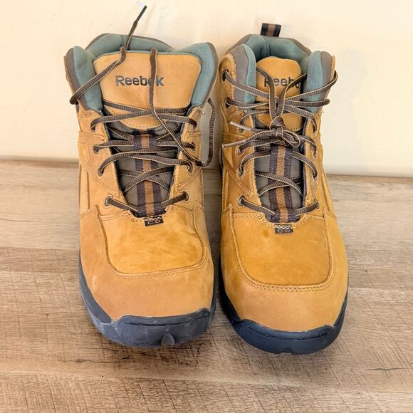 NEW Reebok TYAK RB4327 men’s athletic work boot size 14 composite toe TAN main image 11